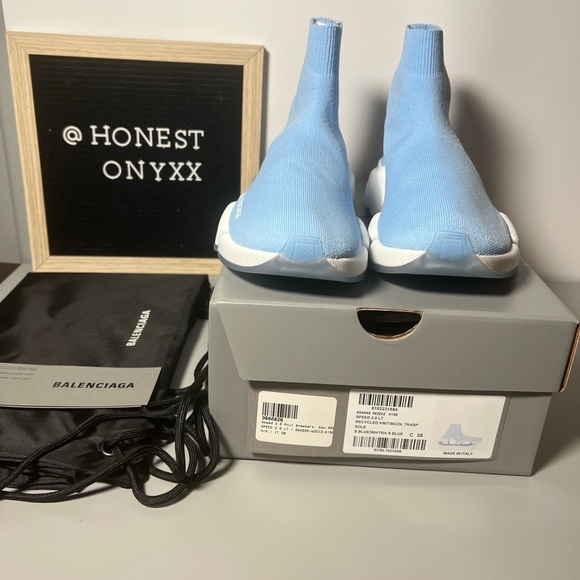 Speed 2.0 balenciaga knit sneakers - Picture 7 of 9